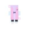 sticker batterie iphone 14
