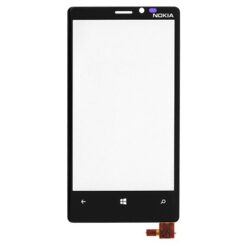 Vitre Tactile Noire Nokia Lumia 820 (Compatible)