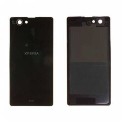 Vitre Arrière + Vitre Caméra Noire Sony Xperia Z1 Compact (Compatible)