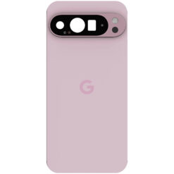 Vitre arrière + lentille caméra Quartz Rose Google Pixel 9 Pro XL (Officiel)