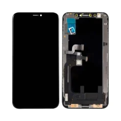 Ecran Colormax LCD + Vitre Tactile + Adhésif iphone XS Noir