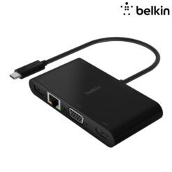 Adaptateur USB-C multimédia + recharge (100 W) (Officiel) Belkin