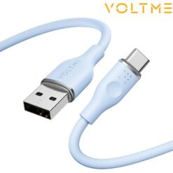 Câble USB-A vers USB-C (60W) 1m Bleu VOLTME (Officiel)