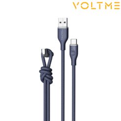 Câble USB-C vers USB-C (100W) 1.8m Bleu VOLTME (Officiel)