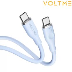 Câble USB-C vers USB-C (100W) 1.8m Bleu VOLTME (Officiel)