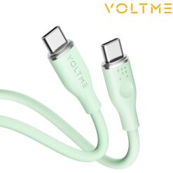 Câble USB-C vers USB-C (100W) 1.8m Vert VOLTME (Officiel)