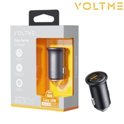 Chargeur Voiture Cazo Series 30W USB-C + USB-A Gris VOLTME
