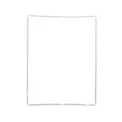 Cadre plastique Blanc IPad 9.7 (3/4e Génération) (Compatible)"