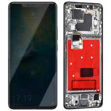 Ecran LCD + Vitre Tactile + Châssis Noir Huawei Ascend Mate 20 (officiel)