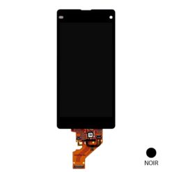 Ecran LCD + Vitre Tactile (sans châssis) Noir Xperia Z1 Compact (Compatible)