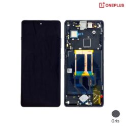 Ecran LCD + Vitre tactile + Châssis Iron Gray Oneplus 12R (Officiel)