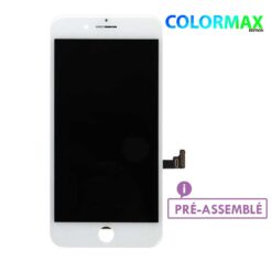 Ecran Colormax LCD + Vitre Tactile + Adhésif Iphone 8 / SE 2020 Blanc / SE 2022