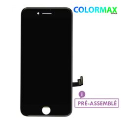 Ecran Colormax LCD + Vitre Tactile + Adhésif iphone 8 Plus Noir