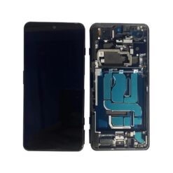 Ecran OLED + Vitre Tactile (avec châssis) Noir Xiaomi Black Shark 4 / Black Shark 4 Pro (Compatible)