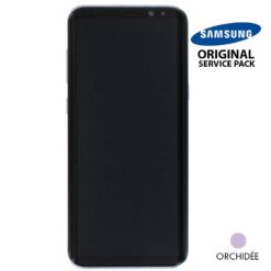 Ecran OLED + Vitre Tactile orchidée Samsung Galaxy S8 Plus G955F (officiel)