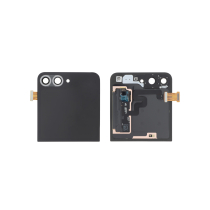 Ecran OLED + Vitre tactile externe supérieure Grise Samsung Galaxy Z Flip 6 5G (F741B) (Officiel)