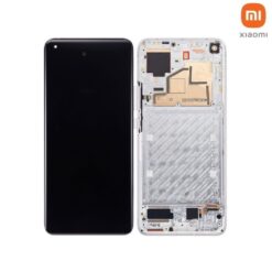 Ecran Oled + vitre tactile + châssis Blanc Xiaomi Mi 11 Ultra (Officiel)