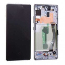 Ecran OLED + Vitre tactile Samsung Galaxy S10 Lite SM-G770F (officiel) Blanc