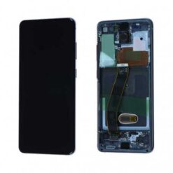 Ecran OLED + Vitre Tactile + châssis gris Samsung Galaxy S20 4G G980F / 5G G981B (officiel)