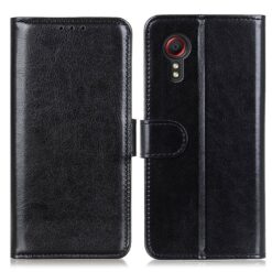 Etui simili-cuir Noir PU à rabat latéral Samsung Galaxy S6 Edge