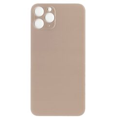 Plaque arrière en verre NEUTRE iPhone 11 PRO or (pour machine laser)