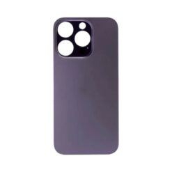 Plaque arrière en verre NEUTRE pour iPhone 14 Pro violet intense (pour machine laser)