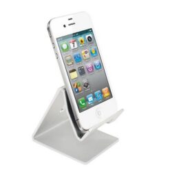 Support aluminium Argent smartphone/tablette