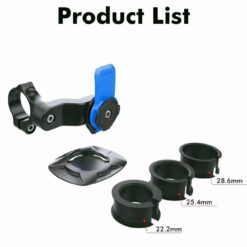 Support téléphone pour moto / vélo (bleu)
