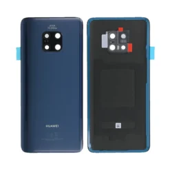 Vitre Arrière + Lentille Caméra Bleue Huawei Mate 20 Pro (Compatible)