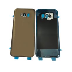 Vitre Arrière + Lentille Caméra Or Samsung Galaxy S8+ (Compatible)