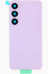 Vitre Arrière + Lentille Caméra Rose Samsung Galaxy S23 (Compatible)