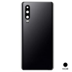 Vitre Arrière + Vitre Caméra Noire Huawei P30 (Compatible)