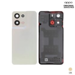 Vitre Arrière + Vitre Camera Or Chatoyant Oppo Reno 8 Pro 5G (Officiel)