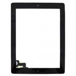 Vitre tactile Noire iPad 9.7 (2e Gén) (Compatible)"