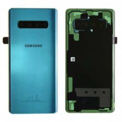 Vitre Arrière + Lentille Caméra Verte Samsung Galaxy S10+ (Compatible)