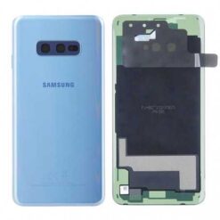 Vitre Arrière + Lentille Caméra Bleue Samsung Galaxy S10E (Compatible)