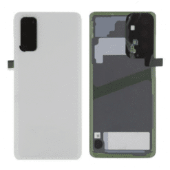 Vitre Arrière + Lentille Caméra Blanche Samsung Galaxy S20 (Compatible)
