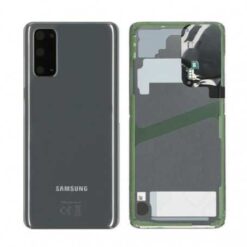 Vitre Arrière + Lentille Caméra Grise Samsung Galaxy S20 (Compatible)