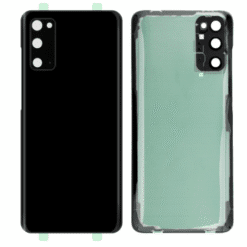 Vitre Arrière + Lentille Caméra Noire Samsung Galaxy S20 (Compatible)