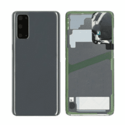 Vitre Arrière + Lentille Caméra Grise Samsung Galaxy S20 Plus (Compatible)