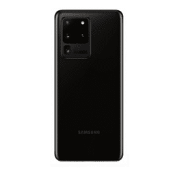 Vitre arrière + vitre caméra noir  Samsung Galaxy S20 Ultra G988F (Officiel)