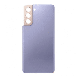 Vitre arrière + vitre caméra Violet Samsung Galaxy S21 5G G991F (Officiel)