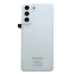 Vitre arrière + vitre caméra blanche Samsung Galaxy S21 FE G990B (officiel)