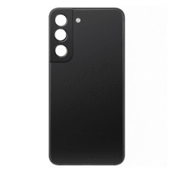 Vitre arrière + lentille caméra noire Samsung Galaxy S22 S901B (officiel)