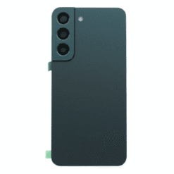Vitre arrière + lentille caméra verte Samsung Galaxy S22 S901B (officiel)