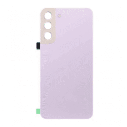 Vitre arrière + lentille caméra Violette Samsung Galaxy S22 S901B (Officiel)