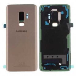 Vitre arrière + vitre caméra Or Samsung Galaxy S9 PLUS G965F (Officiel)