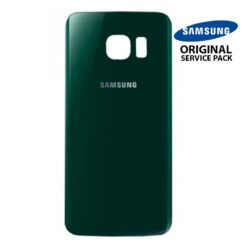 Vitre arrière Samsung S6 edge G925F vert (officiel)