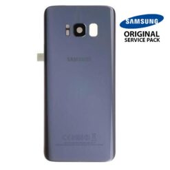 Vitre arrière+vitre caméra Orchidée (officiel) Samsung Galaxy S8 G950F