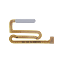 Bouton + nappe empreinte digital argent Samsung Galaxy A14 5G (A146B) (Reconditionné)